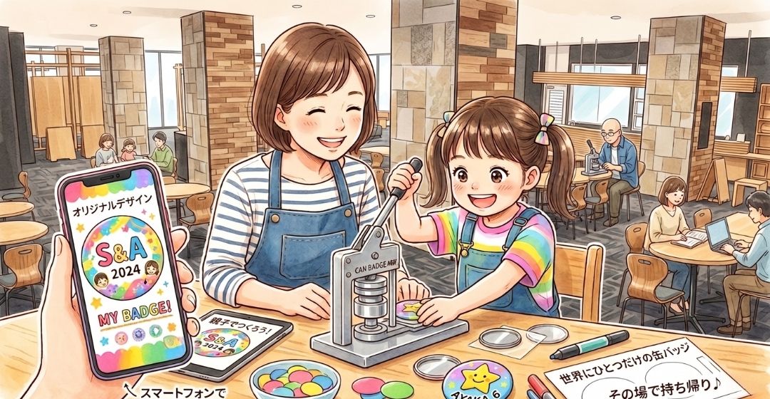 缶バッジワークショップイメージ