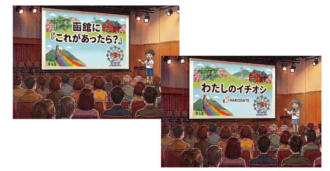 子どもたちの制作発表会